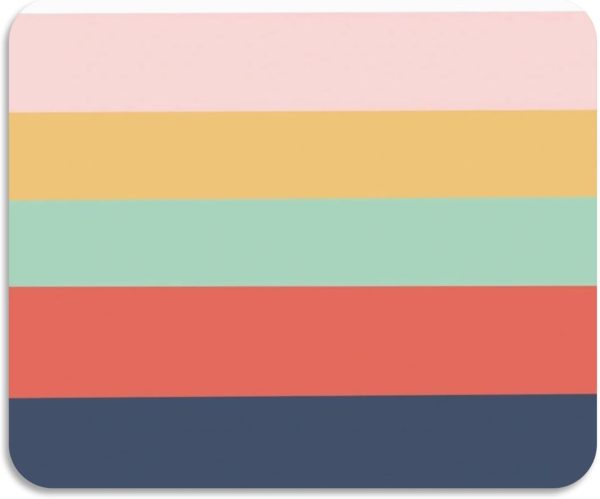 Multicolor Stripes Dish Mat Absorbent Diatomaceous Earth Mat Drying Dish Mat for Kitchen Heat Resistant Drainer Mat Kitchen Accessories